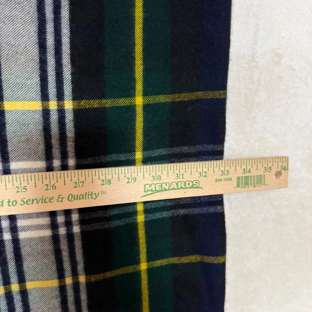 Moffat Scotland Cashmere Wool Tartan Plaid Throw Blanket Fringed Heritage Cozy